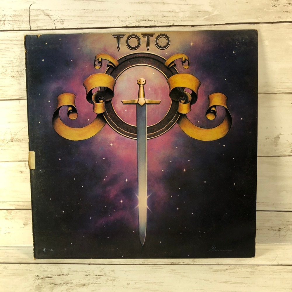 Toto Self Titled Debut Vinyl LP 1978 CBS 83148 Hold The Line Rock Record